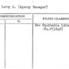 Miner, Leroy A. (Agency Manager)