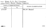 Miner, W.N. (Dr.) President