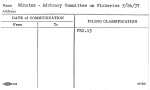 Minutes - Advisory Committee on Fisheries 5/26/37