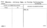 Minutes - Advisory Comm. on Foreign Participation 12/29/36