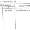 Minutes - Distribution of