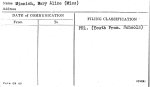 Minnich, Mary Alice (Miss)