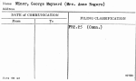 Minor, George Maynard (Mrs. Anne Rogers)