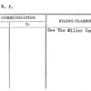Minor, W.F.