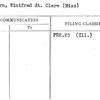 Minturn, Winifred St. Clare (Miss)