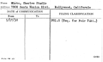 Mintz, Charles Studio