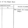 Miracle of the Black Race