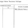 Mississippi State Teachers College
