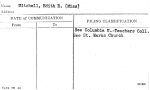 Mitchell, Edith R. (Miss)