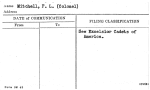 Mitchell, F.L. (Colonel)
