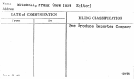 Mitchell, Frank (New York Editor)