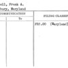 Mitchell, Frank A.