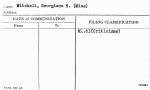 Mitchell, Georgiana B. (Miss)