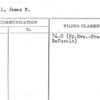 Mitchell, James F.
