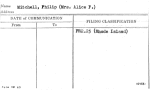 Mitchell, Philip (Mrs. Alice F.)