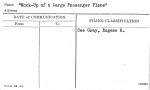 Mock-Up of a Large Passenger Plane