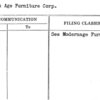 Modern Age Furniture Corp.