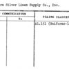 Modern Silver Linen Supply Co., Inc.