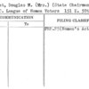 Moffat, Douglas M. (Mrs.) (State Chairman)