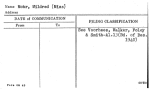 Mohr, Mildred (Miss)
