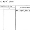 Monahan, May C. (Miss)