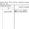 Monongahela West Penn Public Service Company