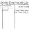Monro, C. Bedell (Pres. Penn. Central Air Lines)
