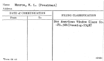 Monroe, W.L. (President)