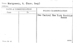 Montgomery, R. (Corr. Secy)