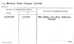 Montroy Cloak Company Limited
