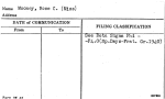 Mooney, Rose C. (Miss)