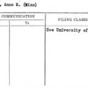 Moore, Anne B. (Miss)