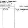 Moore-Ferrell, Clara Mrs.)