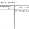 Moore, Ralph E. (Secretary)