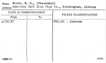Moore, W.D., (President)