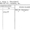 Moore, Wiley L. (President)
