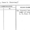 Moran, James D. (Secretary)