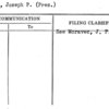 Moravec, Joseph P. (Pres.)