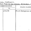 Morehouse, Clifford P.