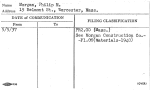 Morgan, Philip M.