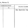 Morgan, Warren F.