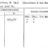 Morgenthau, M. (Jr.) (President & Gen.Manager)