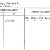 Moriarty, Charles F.