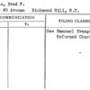 Moritz, Fred F.