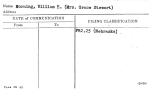 Morning, William E. (Mrs. Grace Stewart)