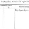 Morris County Public Instruction Department