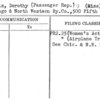 Morris, Dorothy (Passenger Rep.)(Miss)