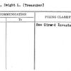 Morris, Dwight L. (Treasurer)