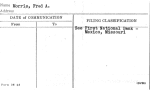 Morris, Fred A.