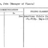 Morris, John (Manager of Plants)